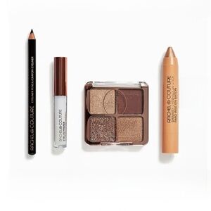 RACHEL COUTURE Get The Look Eye Kit Everyday Palette, Eyeliner, Primer & Stick